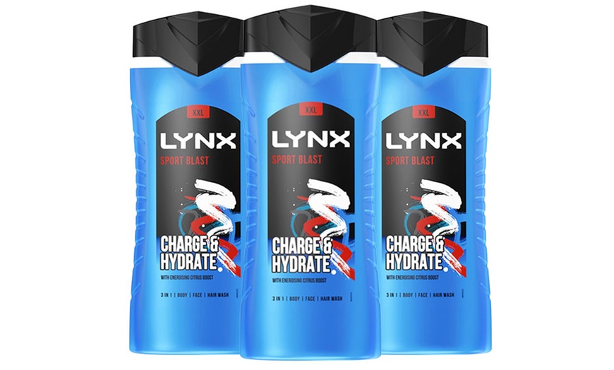 Image 25: Three- or Six-Pack of Lynx Shower Gel