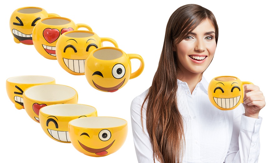 Image 1: Emoji Tableware