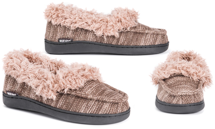 MUK LUKS Anais Women's Moccasins (Size S) | Groupon