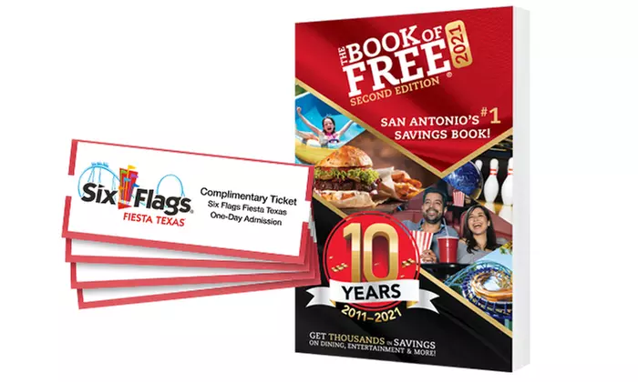 Book of Free Savings Book and One, Two, or Four General-Admission Theme Park Tickets (Up to 80% Off) - Primary Image