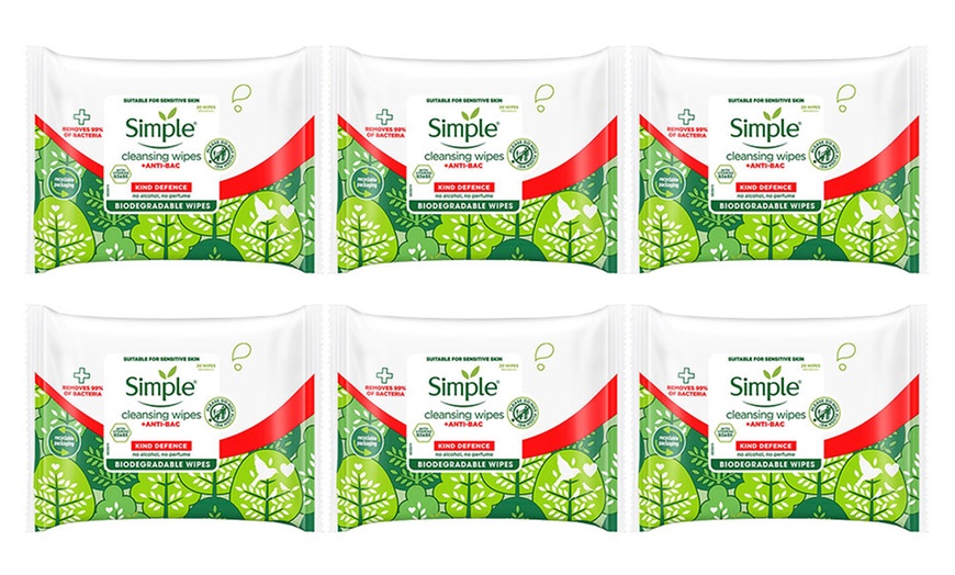 Image 9: Up to Six Packs of Simple Daily Skin Detox or Kind Defence Wipes