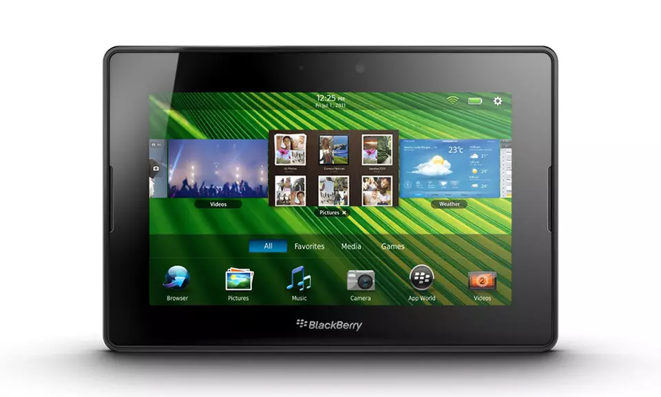 BlackBerry Playbook 7" 16GB/32GB/or 64GB Tablet with WiFi and 1GHz ARM Cortex A9 Dual-Core Processor (Refurbished) - Primary Image