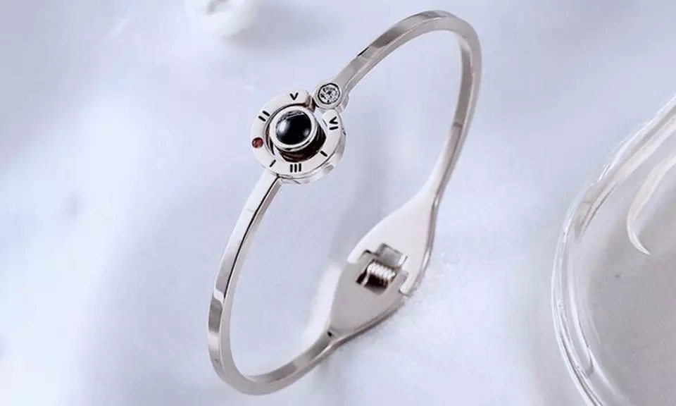 Set de bijoux, projection I Love You, collier et bracelet - Second Medium