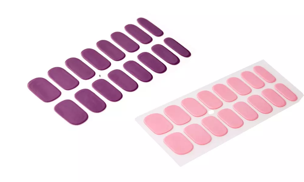 1x oder 2x 16er-Set Gel-Nagelaufkleber