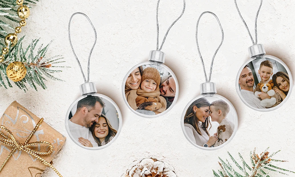 Personalized Christmas Tree Ornaments from Printerpix