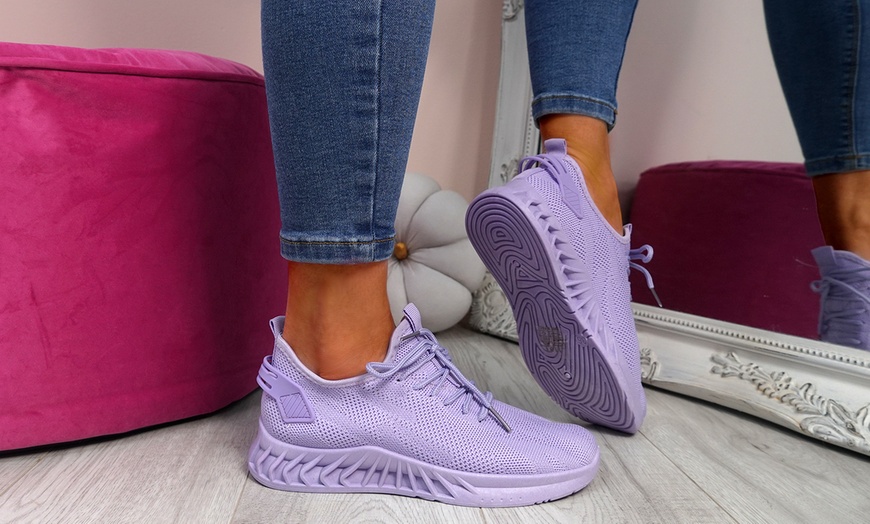 Image 11: Women's Knit Trainers