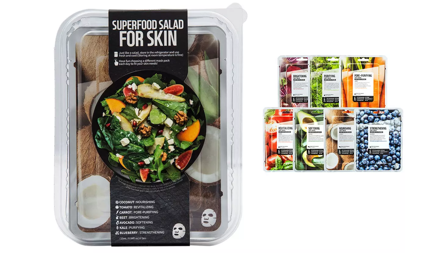 Superfood Salad Face Sheet Mask (7-Pack) - Primary Image