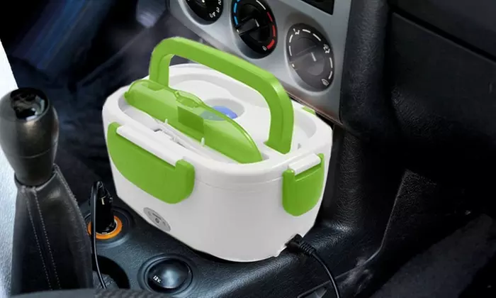 One, Two or Three Silvano Electric Car Lunch Boxes - Primary Image