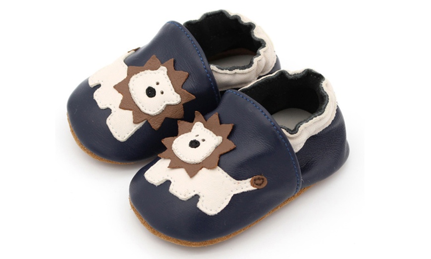 vegan leather baby shoes