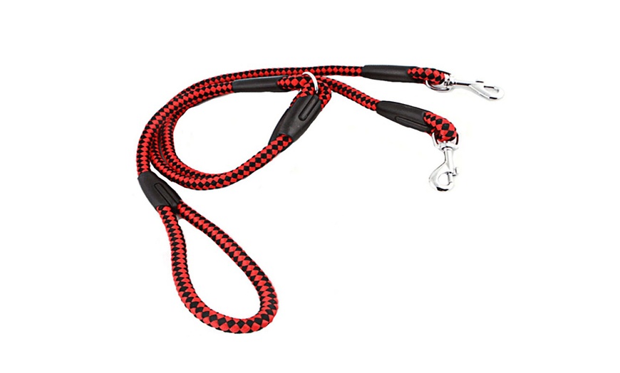 No-Tangle Dual Pet Leash | Groupon Goods