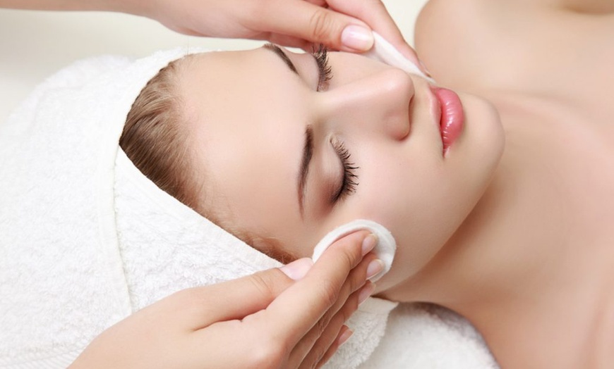 Image 1: Hydro Facial, Chemical Peel, or 3-Facial Series at Adriana Skincare