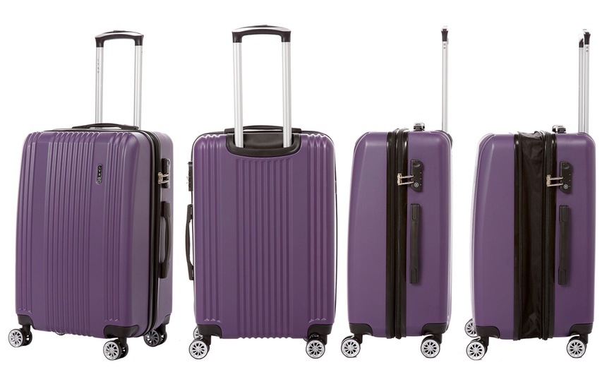 Image 6: Panama Trolley Suitcase Set