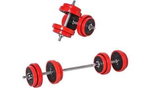  HomCom Adjustable Dumbbell 