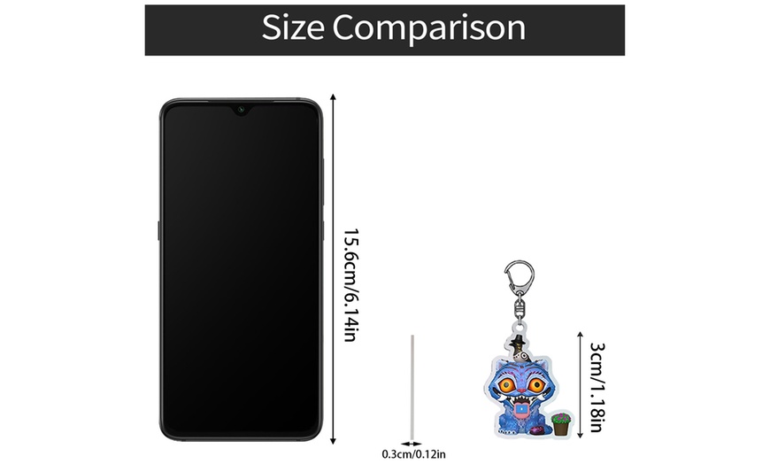 Image 14: K-Pop Demon Hunters Inspired Advent Calendar, 24 Keychains Collection