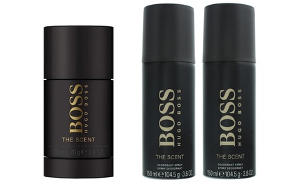 Up To 46 Off Hugo Boss The Scent Deodorant Spray or Stick Groupon