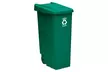 Conteneur de recyclage 110 litres fermé avec couvercle, coloris au choix - Image 3