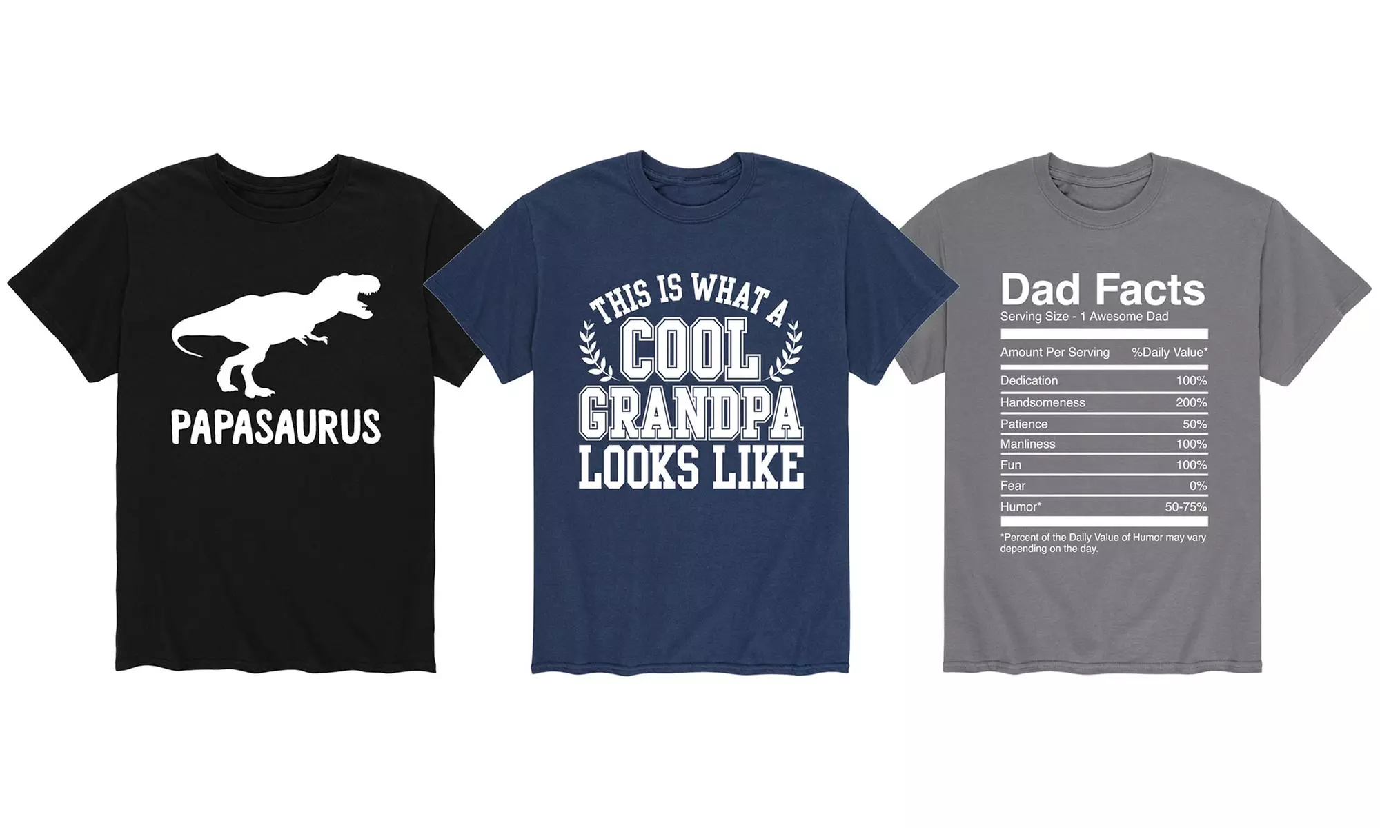 Dad and Grandpa Father's Day Tees (S–3XL) - Primary Image