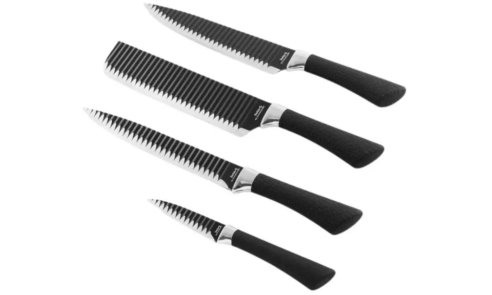 Ensemble de 4 couteaux de cuisine Black Shark