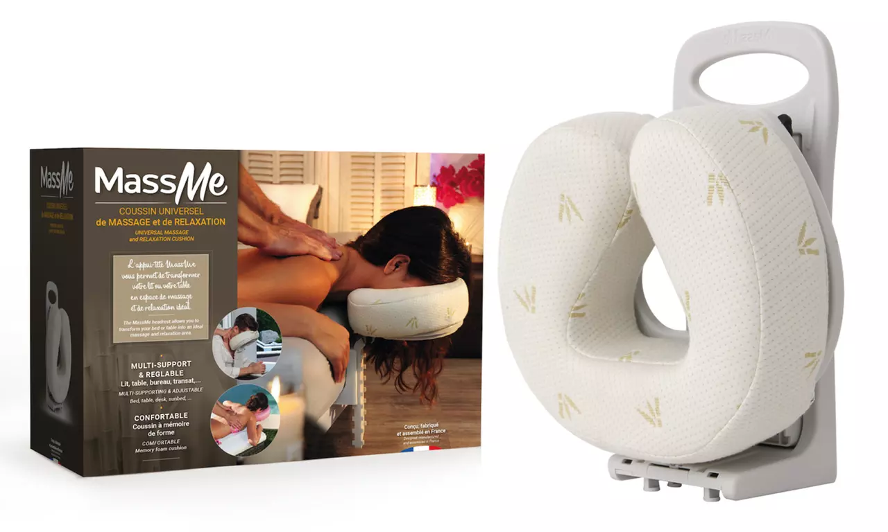 MassMe, appui-tête de massage et de relaxation - Primary Image