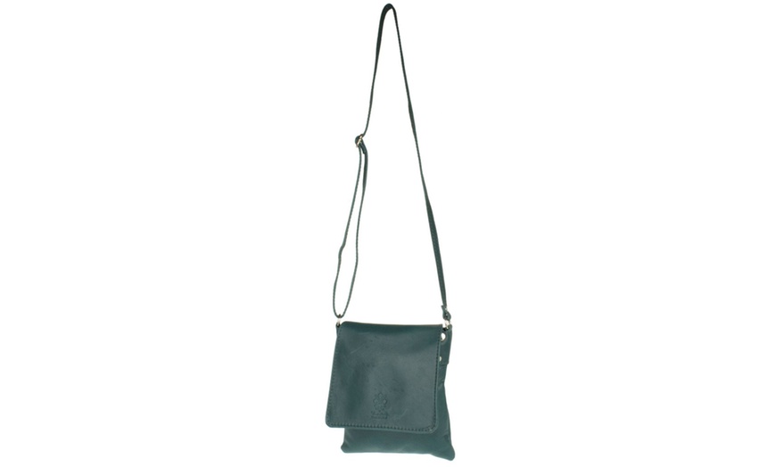 Image 30: Laura Leather Shoulder Bag