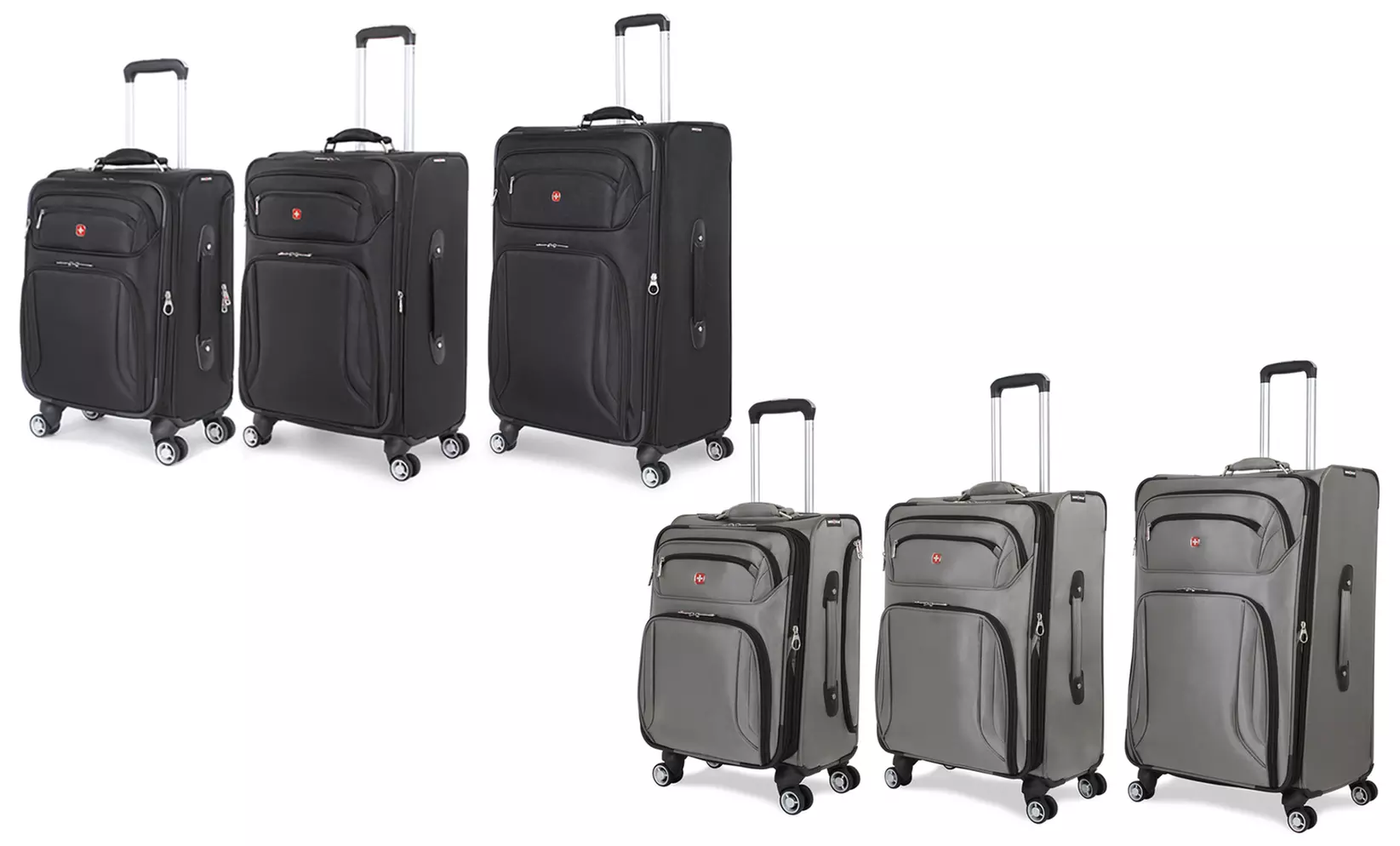 SwissGear Expandable Softside 20", 24", or 28" Spinner Luggage  - Primary Image