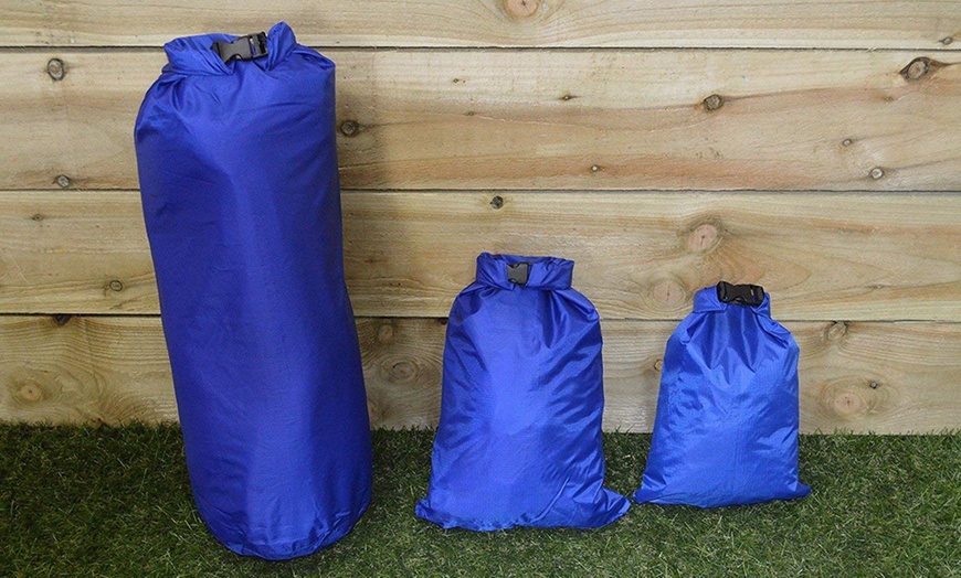 Image 3: Blue Dry Sacks