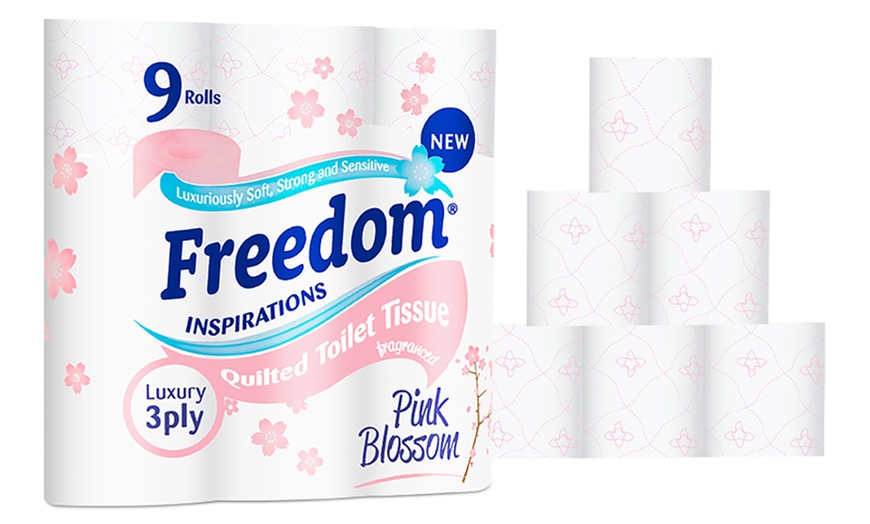 Image 3: Freedom Pink 3-Ply Toilet Paper