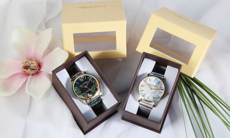 1 o 2 orologi da donna Chocomoon, con cinturino in acciaio inox, disponibili in 2 modelli