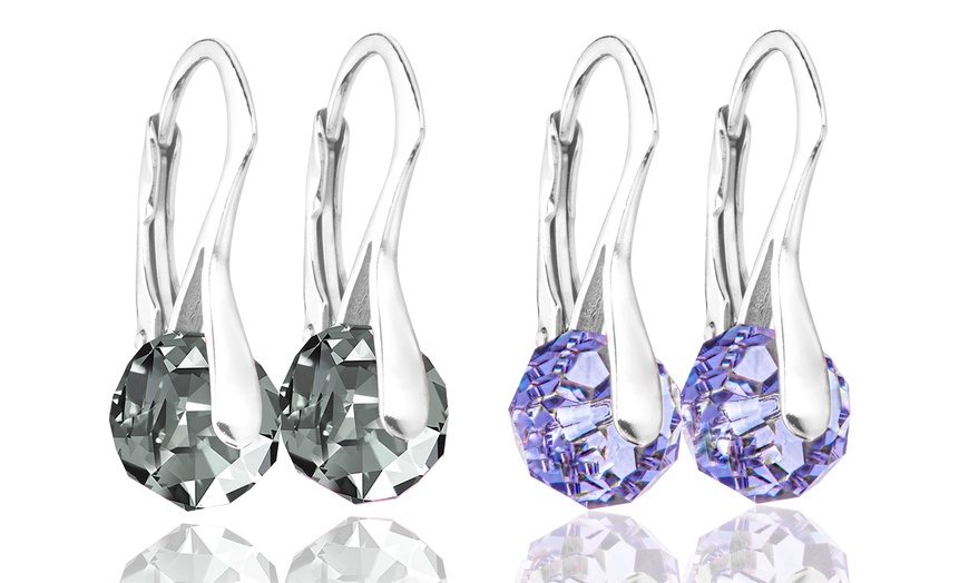 Image 25: Ah! Jewellery Earrings with Crystals from Swarovski®