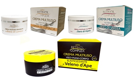 Fino a 3 creme Retinol Complex disponibili in 3 tipologie