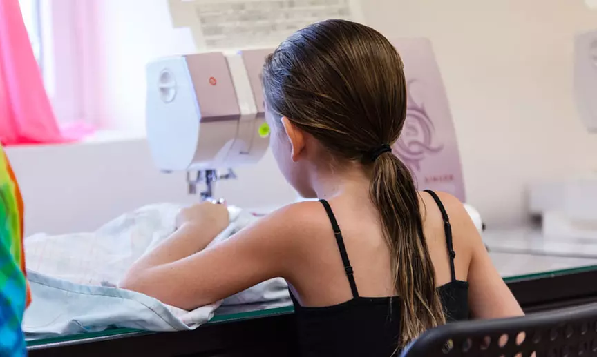 2, 4, or 8 Beginner Sewing Classes at The Fashion Class Merrick for Ages 6-12 (Up to 50% Off) - Primary Image