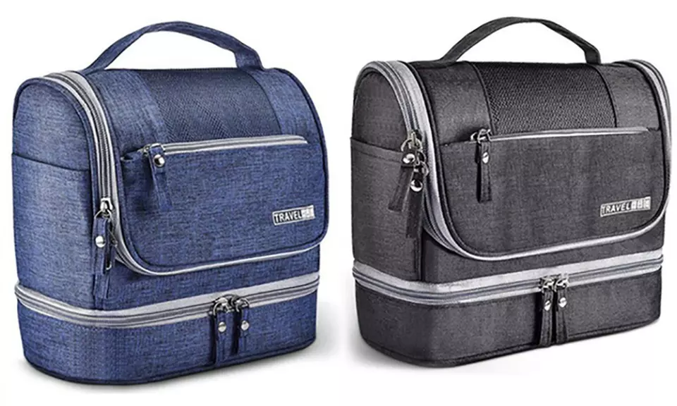 Trousse de toilette imperméable, coloris au choix