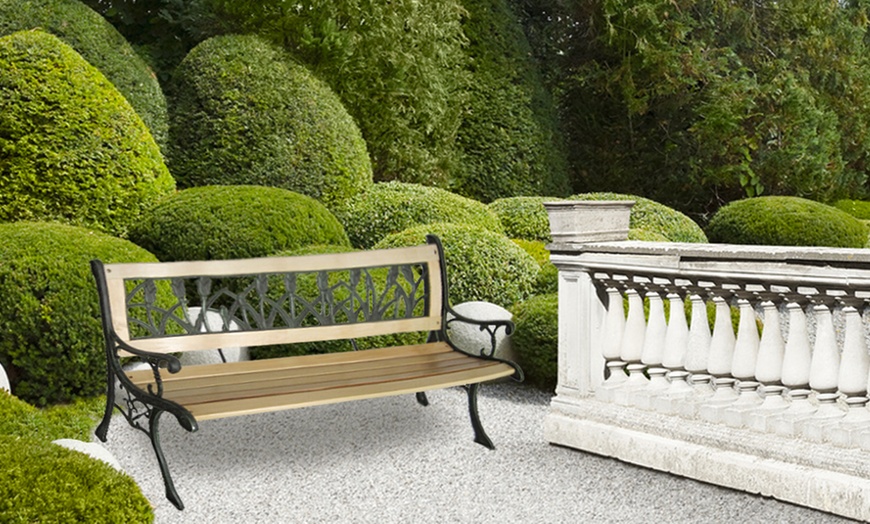 Image 5: Banc de jardin 