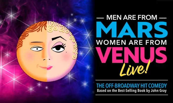 Men Are From Mars - Women Are From Venus LIVE! at Rialto Theatre on October 24 at 7:30 p.m. - Primary Image