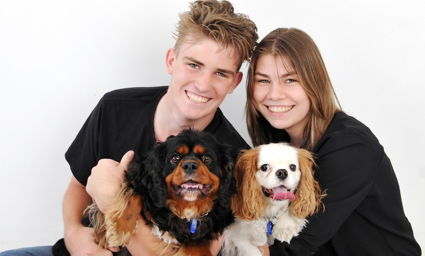 Image 1: Family & Pet Photoshoot