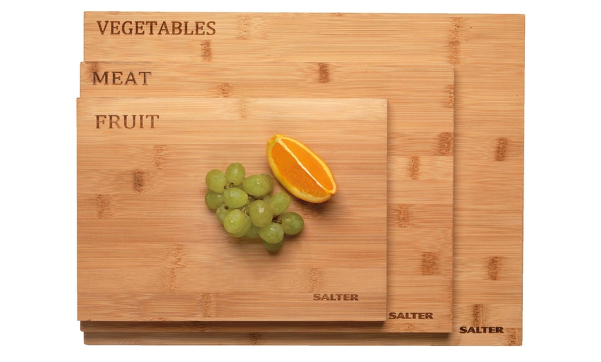 Image 9: Salter Chopping Board Set