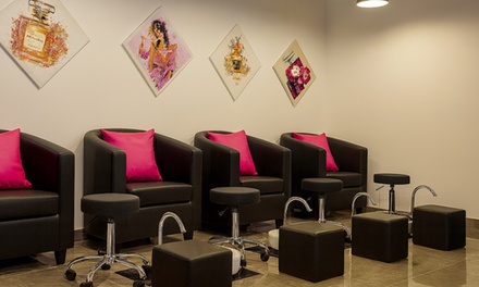 Classic Manicure and Pedicure - Ombre Beauty Salon - Dubai Land