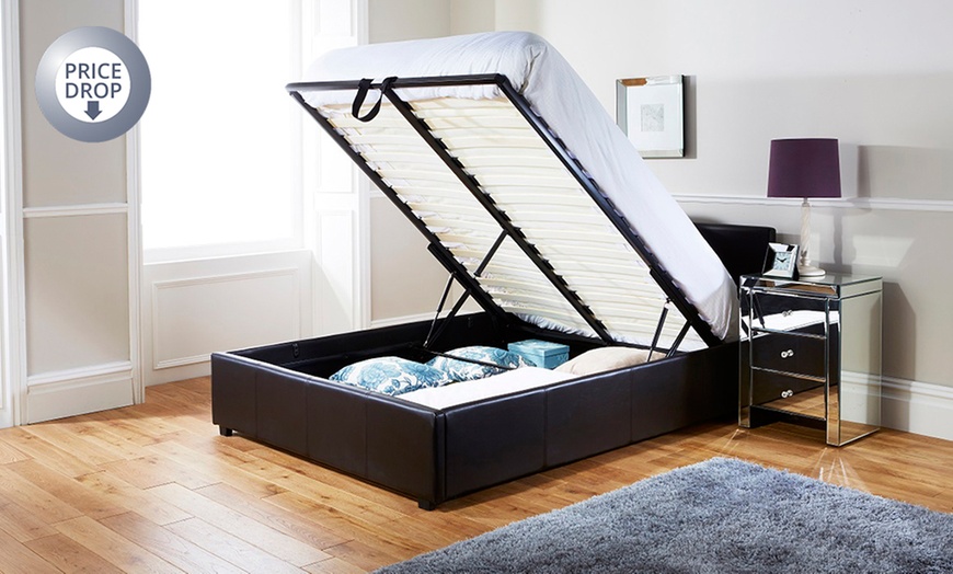 Image 1: Ottoman Storage Bed