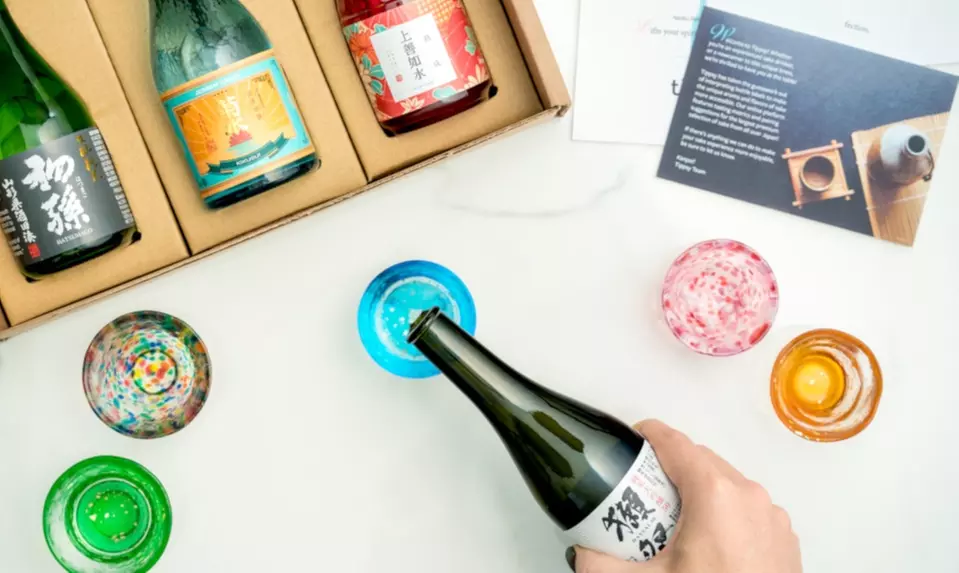 Sake Subscription Box for One, Three, or Six Months from Tippsy (Up to 34% Off) - Primary Image