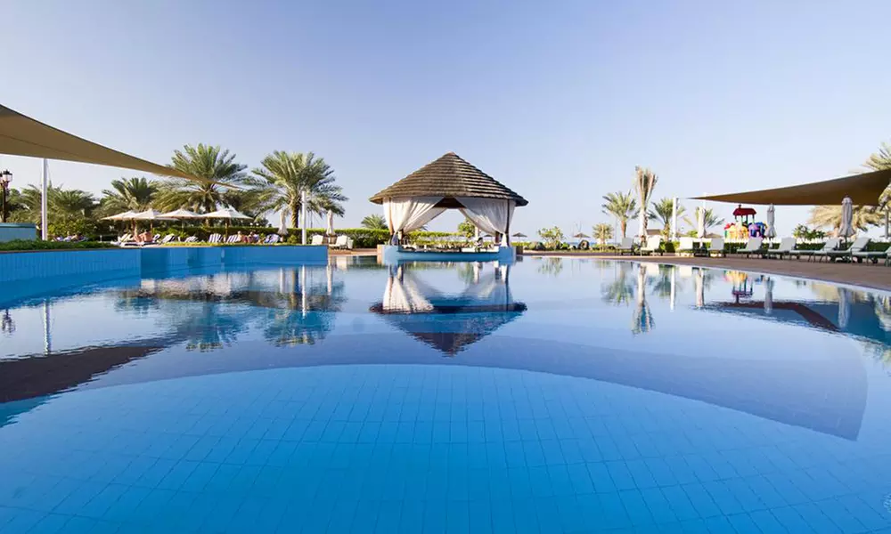 Abu Dhabi: 1 Night for Two with Breakfast, Half Board, Full Board or All Inclusive at 5* Danat Resort Jebel Dhanna - Primary Image