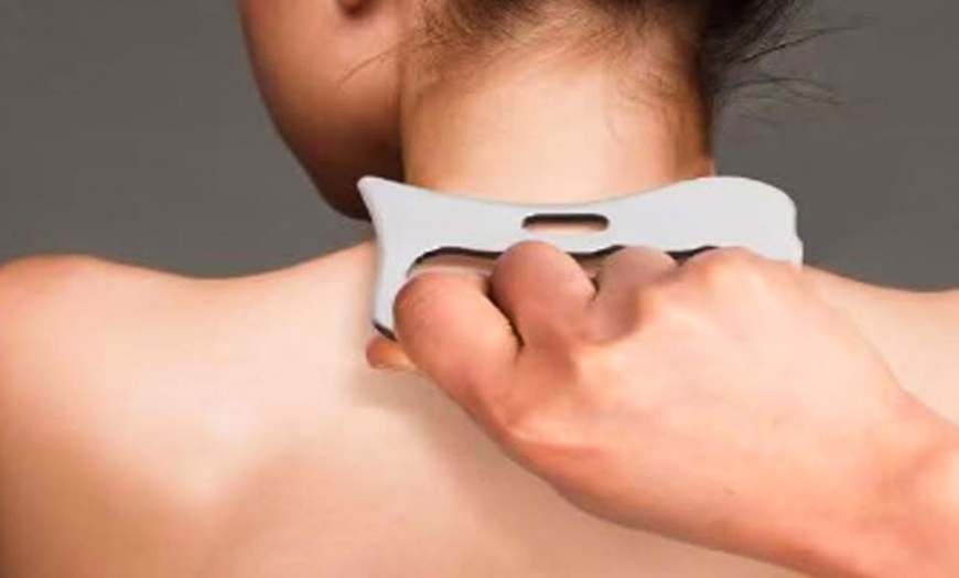 Image 3: Three Muscle Scraping Massage Tools with Storage Bag