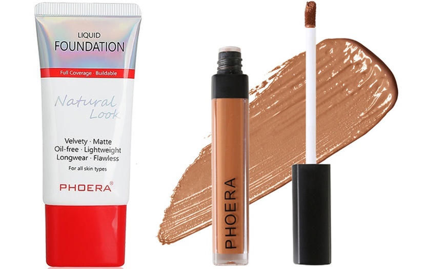 Image 10: Phoera Foundation and Concealer
