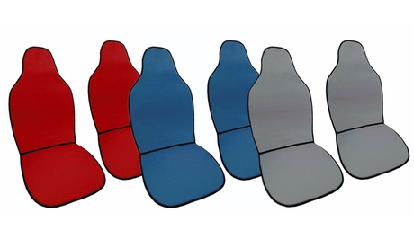 Coppia di schienali anteriori con poggiatesta, disponibili in 3 colori