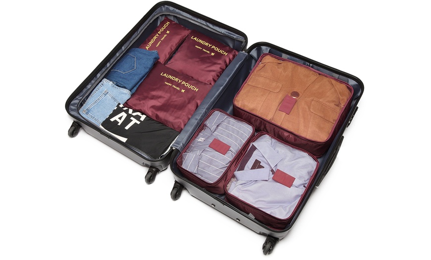 Image 7: Six-Piece Luggage Organiser Set