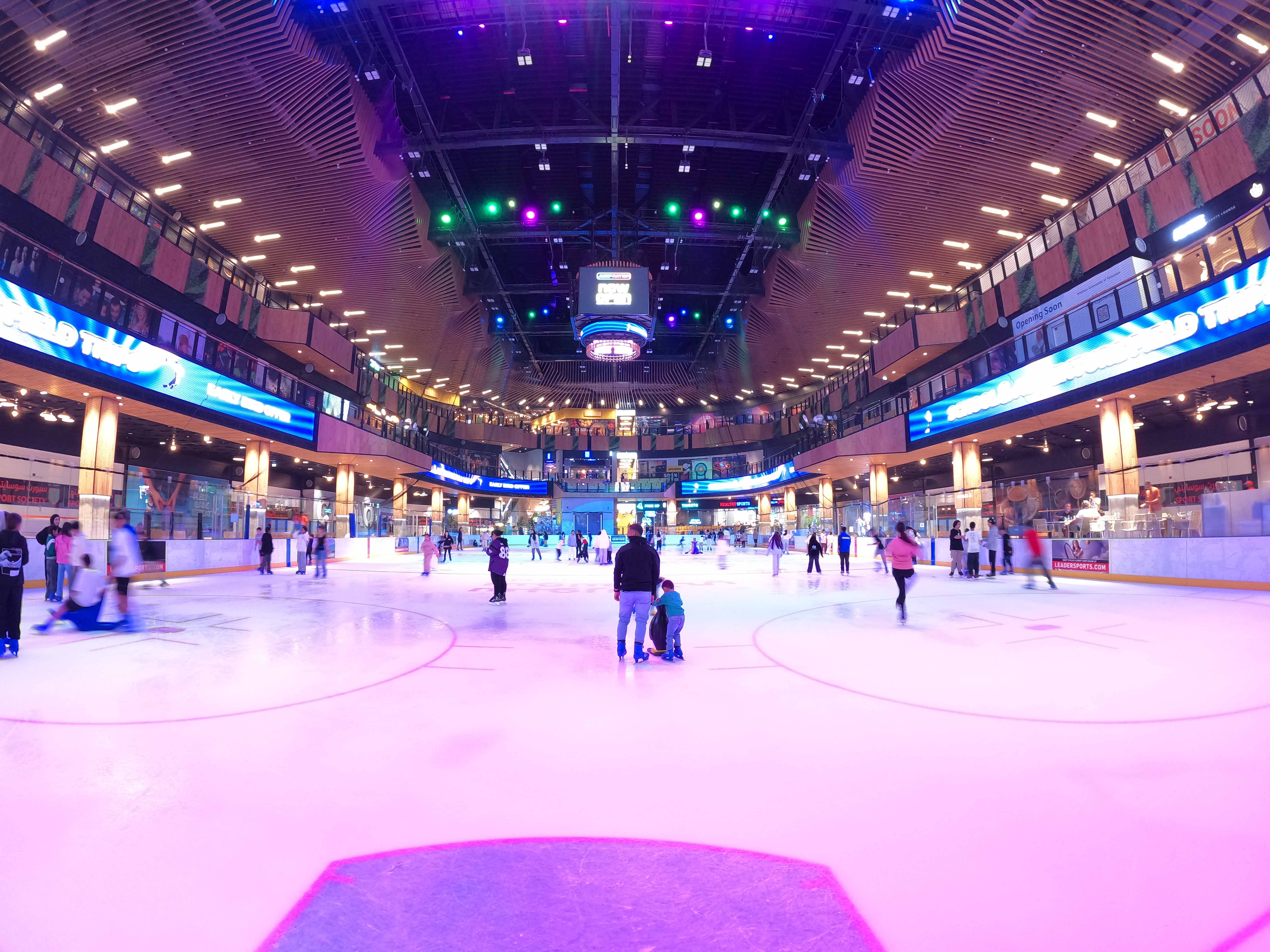 Two-hour Ice Skating Session At Sport Society