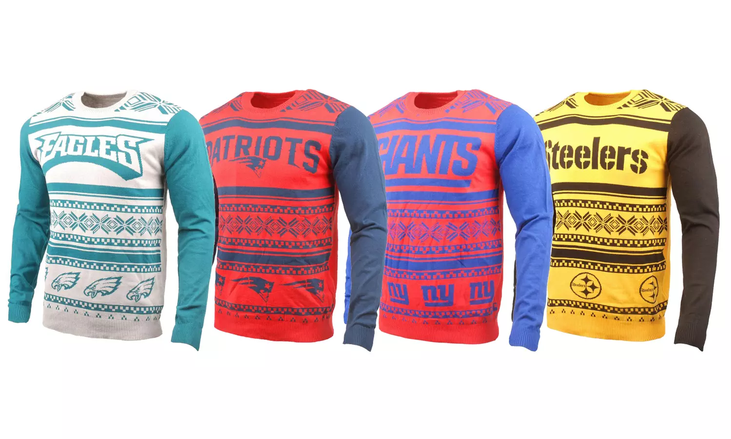 Forever Collectibles NFL Two-Tone Ugly Sweater - Primary Image