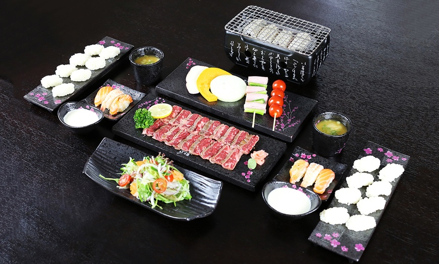 Image 2: Yakiniku Dinner for 2