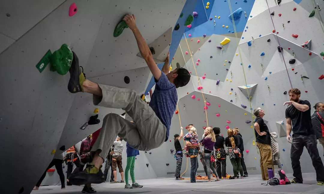 One-day indoor climbing pass for 1, 2, or 4 including gear rental