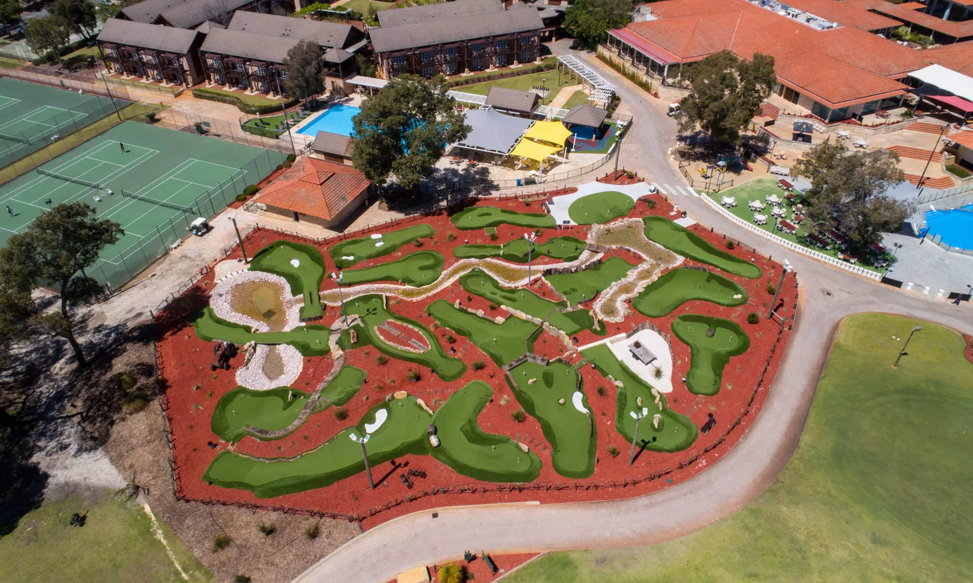 18-Hole Mini Golf for One, Two, Three, or Four Adults or Children