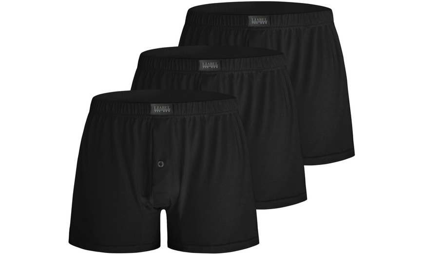 Image 7: 3x, 6x oder 12x Liabel Herren Slips oder Boxershorts